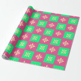 Ichimatsu sterrenpatroon cadeaupapier