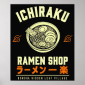 Ichiraku Ramen Shop Poster (Voorkant)