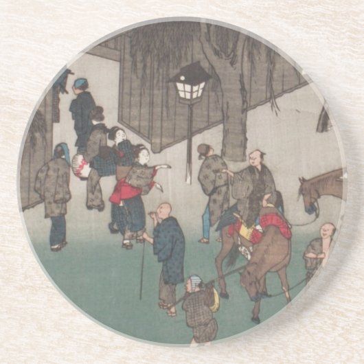 Ichiryusai Hiroshige Onderzetter (Voorkant)
