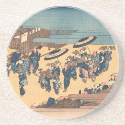 Ichiryusai Hiroshige Onderzetter (Voorkant)