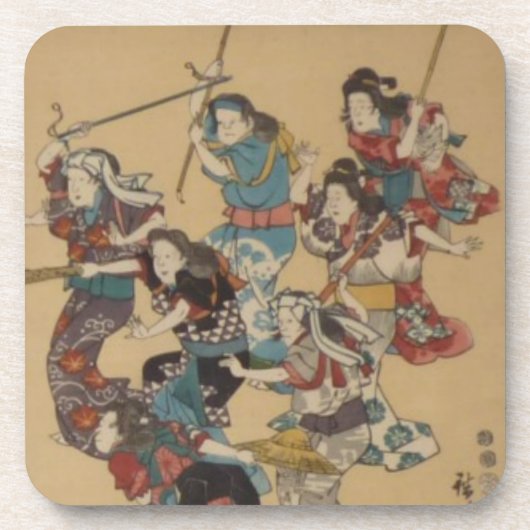 Ichiryusai Hiroshige Onderzetter (Voorkant)