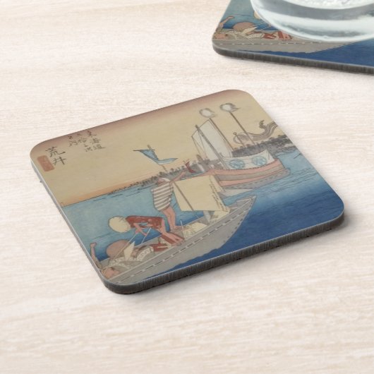 Ichiryusai Hiroshige Onderzetter (Linkerzijde)