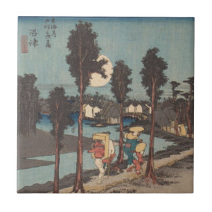 Ichiryusai Hiroshige-Tegel Tegeltje