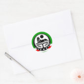 Ichkeria Ronde Sticker (Envelop)