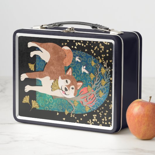 ICHO SHIBA Shiba Inu Metal lunchbox (In situ)