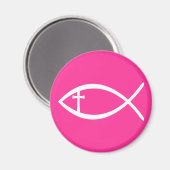 Ichthus Christelijke vis Magneet (Voorkant / Achterkant)