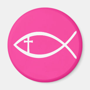Ichthus Christelijke vis Magneet