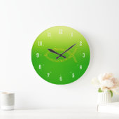 Ichthus - Christelijke vissymboolwandklok Grote Klok (Huis)