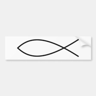 Ichthus Fish Bumpersticker