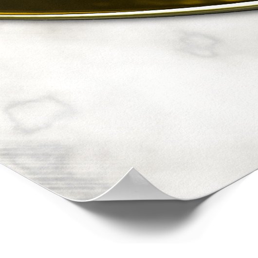 Ichthus - Spaanse vlag Poster (Hoek)