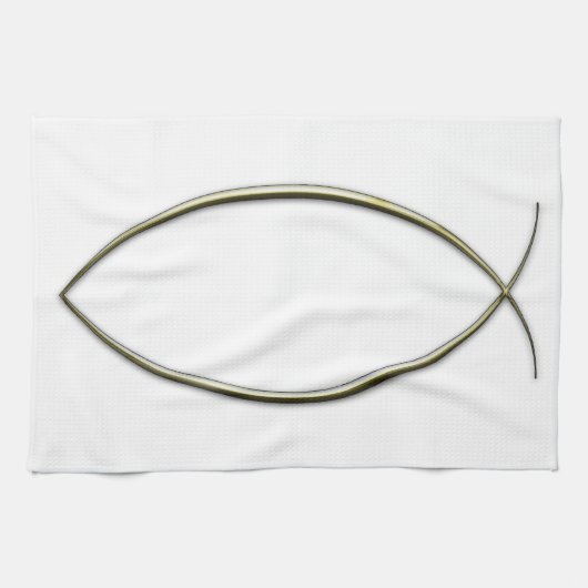 Ichthus Theedoek (Horizontaal)