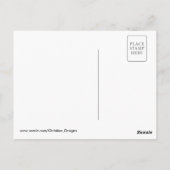 Ichthuspatroon | Christelijk vissymbool Briefkaart (Achterkant)