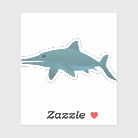 Ichthyosaur Dinosaur Sticker (Vel)