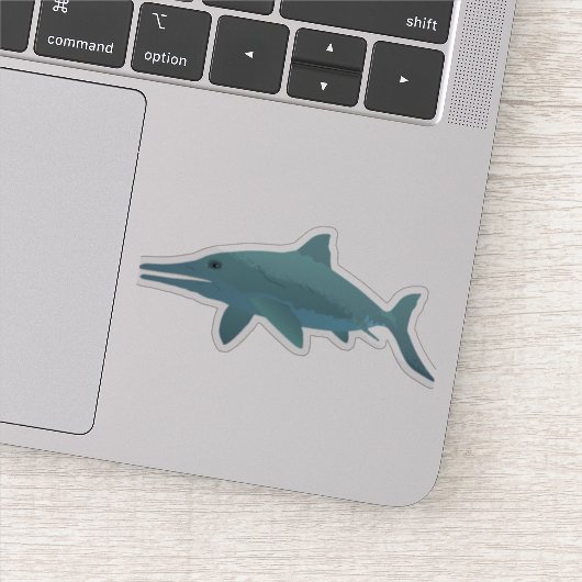 Ichthyosaur Dinosaur Sticker (Detail)