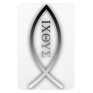 Ichthys - Christelijk - Jesus Fish Magneet