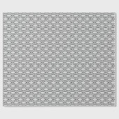 Ichthys Christelijk Symbool Patroon Cadeaupapier (Vlak)