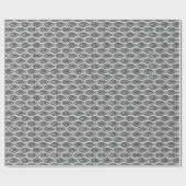 Ichthys Christelijk Symbool Patroon Cadeaupapier (Vlak)