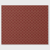 Ichthys Christelijk Symbool Patroon Cadeaupapier (Vlak)