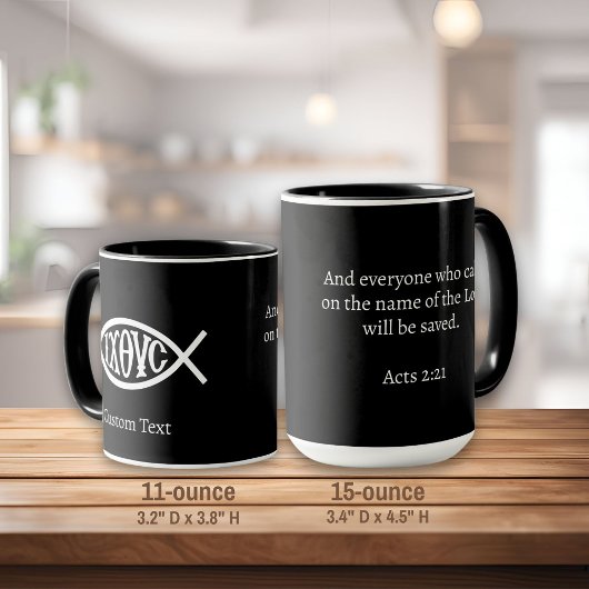 Ichthys Christian Symbol Mok