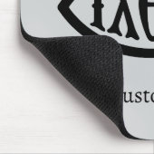 Ichthys Christian Symbol Muismat (Hoek)