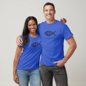 Ichthys Jesus - Christelijke Ichthus Fish - Faith  T-shirt (Unisex)