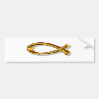 ICHTUS 3D BUMPERSTICKER