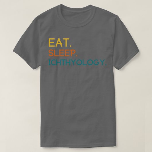 Ichtyologie 3 t-shirt (Design voorkant)