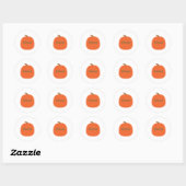 Ichunk Pumpkins T-shirts en geschenken Ronde Sticker (Vel)