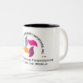 ICI-Mok Tweekleurige Koffiemok (Voorkant rechts)