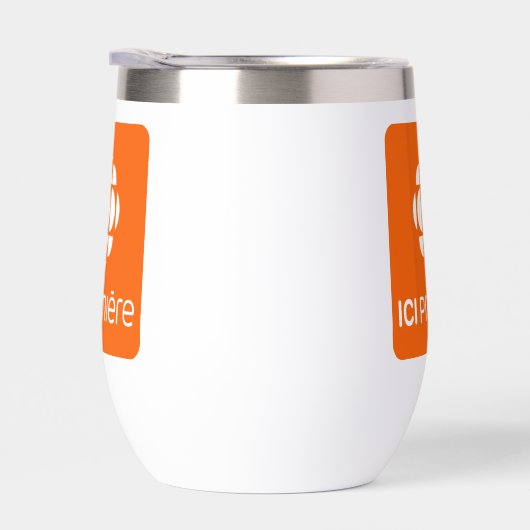 ICI PREMIÈRE-waterfles (Rechts)