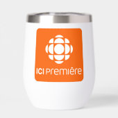 ICI PREMIÈRE-waterfles (Achterkant)