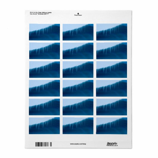 Icicen Etiket (Full Sheet)