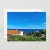 Icici, Kroatische landschapsfoto Briefkaart (Voorkant / Achterkant)