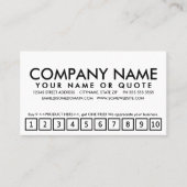 Icicle Branches bereiken loyaliteitsprogramma Klantenkaartje (Voorkant)