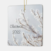 Icicle Holiday Collectie Keramisch Ornament (Links)