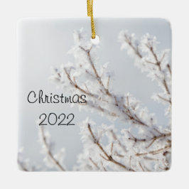 Icicle Holiday Collectie Keramisch Ornament