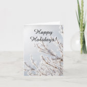 Icicle Kerstcollectiekaart Kaart (Voorkant)