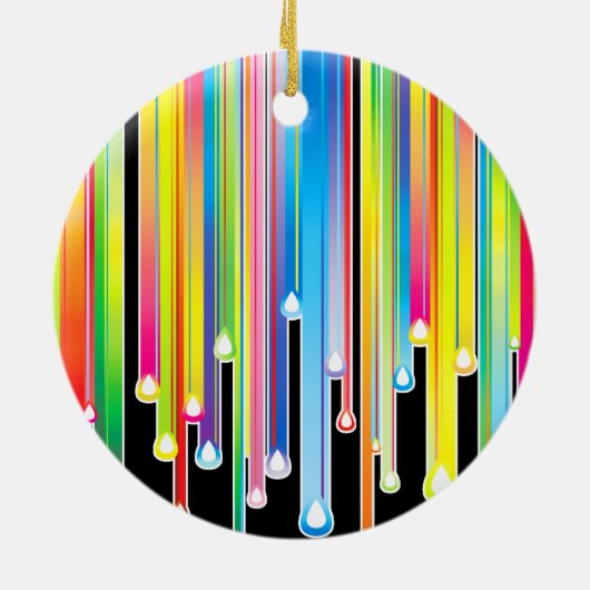 Icicle Snoep decoratieve boom Ornament (Achterkant)