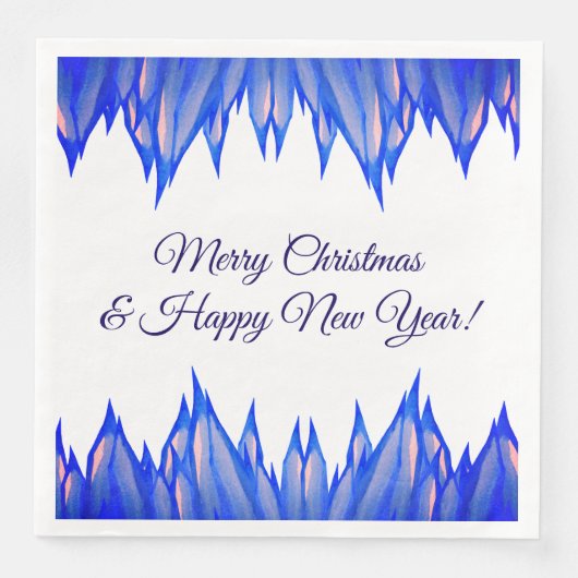 Icicles papieren servetten (Voorkant)