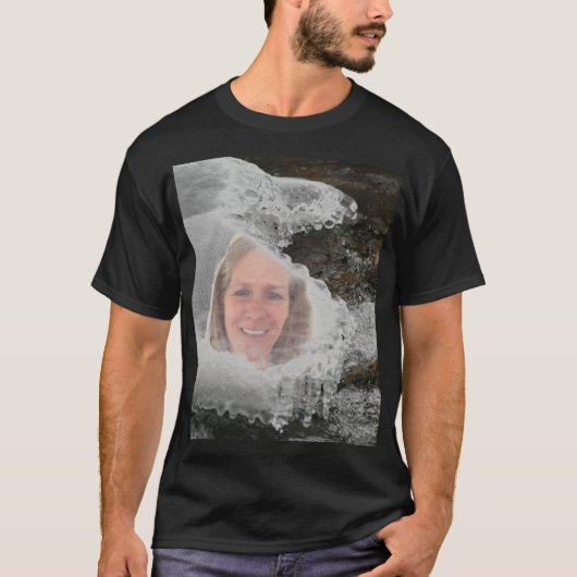 Icicles Photo Lijst T-shirt (Voorkant)