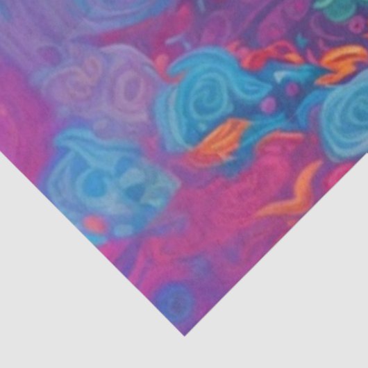 Icing Cake Skull Whimsical Decoupage Papier (Detail)