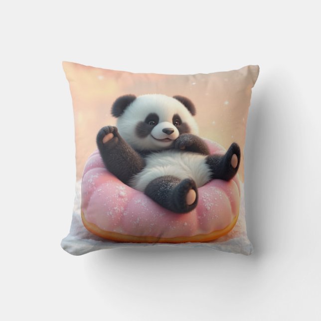 Icing Panda Kussen (Voorkant)