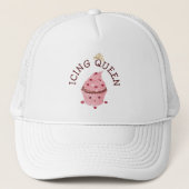 Icing Queen Cupcake Trucker Pet (Voorkant)