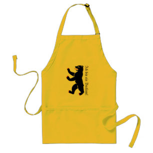 Ick bin ein Berliner Apron Standaard Schort