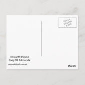 Ickworth House Bury St Edmunds Suffolk Briefkaart (Achterkant)