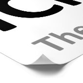 iClumsy Funny Poster (Hoek)