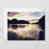 Icmeler Sunrise Romantic Landscape Art Briefkaart (Voorkant / Achterkant)