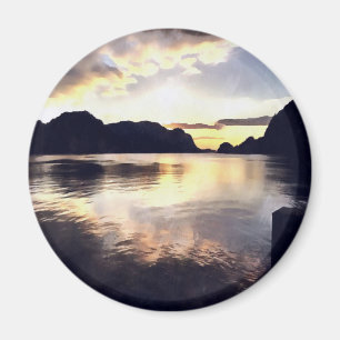 Icmeler Sunrise Romantic Landscape Art Magneet