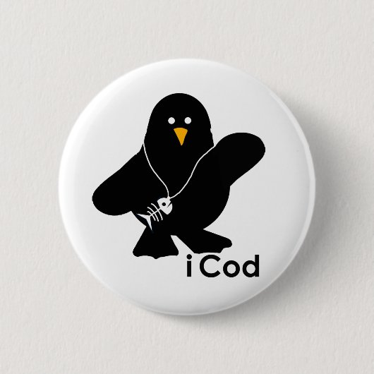 icod ronde button 5,7 cm (Voorkant)