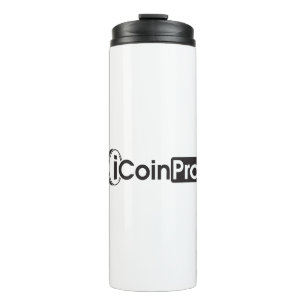 iCoinProLogo zwart Thermosbeker